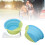 2 pièces de gamelles en silicone pliables 380 ml portable 1
