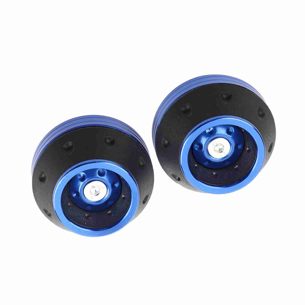 Cnc Aluminum Front Fork Frame Sliders For Scooters & Mopeds Blue 9301334466533