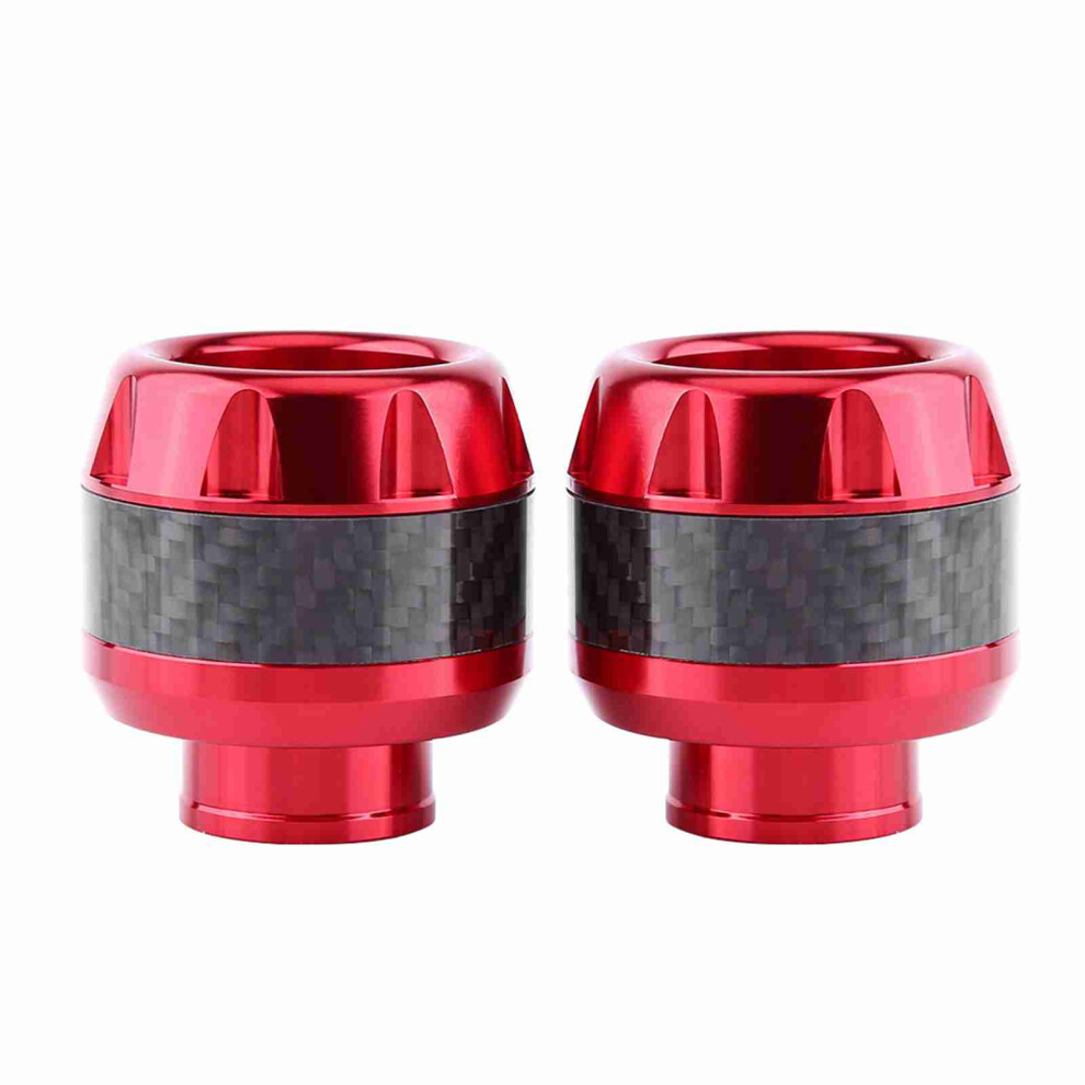 Carbon Fiber Motorcycle Fork Sliders - Durable Crash Protection Pair Uk 8761334466253