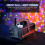 Smoke Machine Fog Machine with Disco Ball Lights UK Plug 2