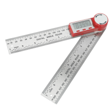 Digitale hoekmeter, liniaal, 360 graden inclinometer, elektronengoniometer