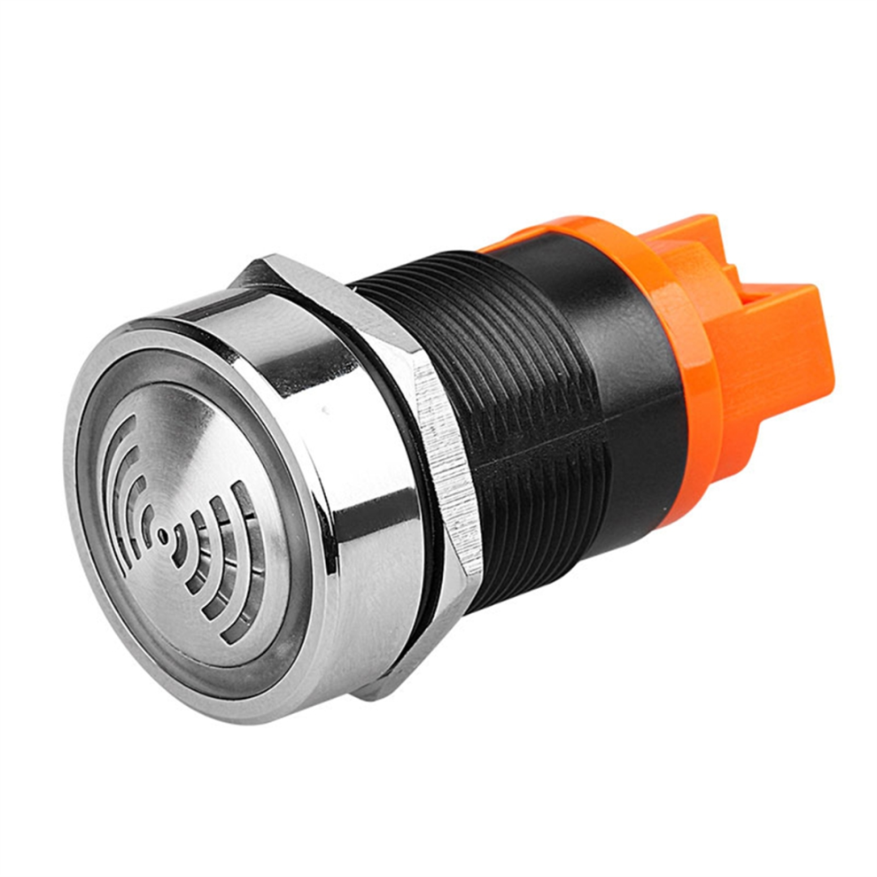 22Mm Red Flashing High Decibel Waterproof Ip65 Buzzer Dc12v 4711242034369