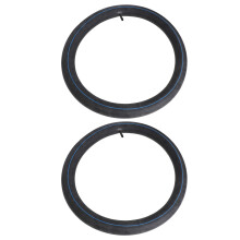 2 pièces 20x3,0 Chambre à air pour Fat Bike - noire - valve américaine
