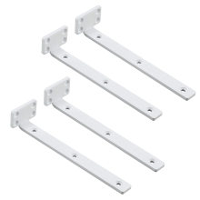 4Pack Floating Shelf Bracket 8 Inch, Industrial Heavy Duty Shelf