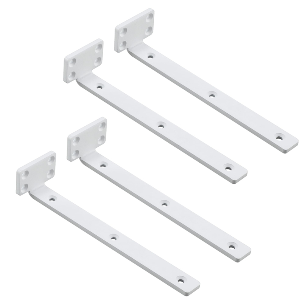 4Pack Floating Shelf Bracket 8 Inch, Industrial Heavy Duty Shelf 4711242034192