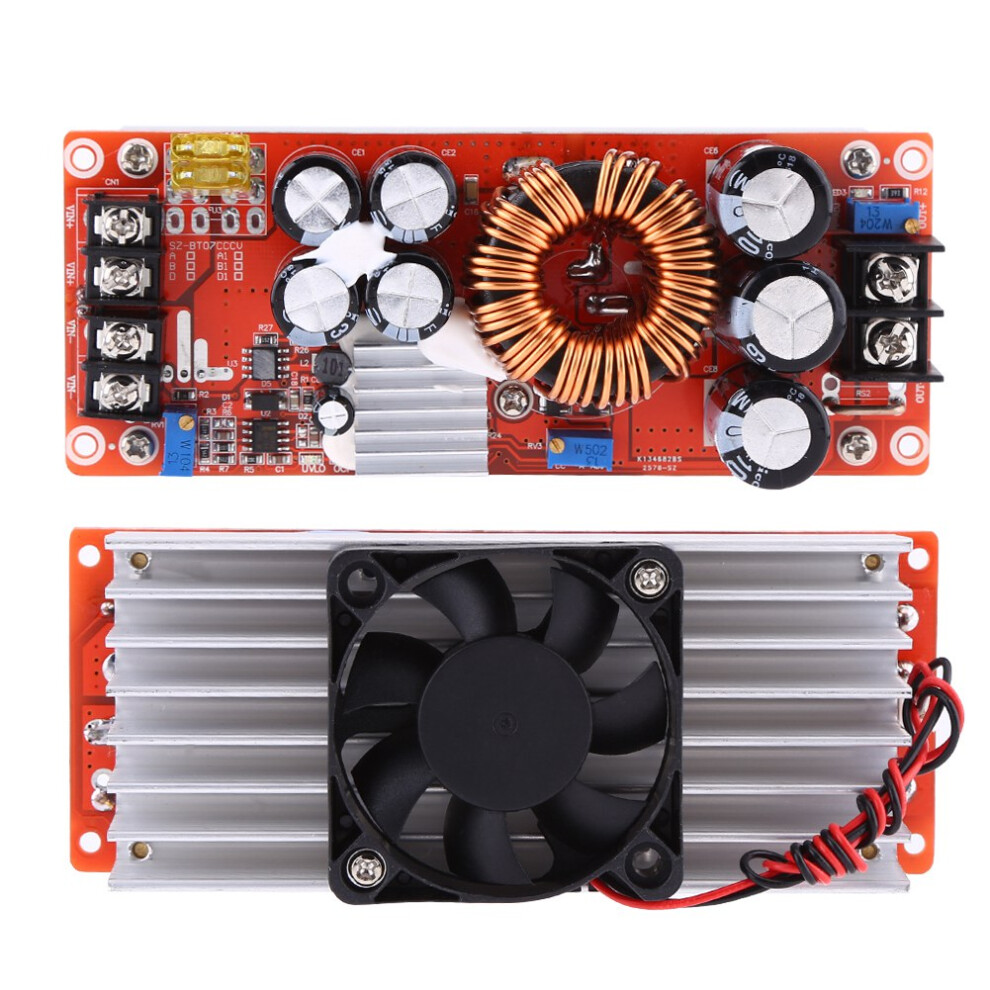 1500W Dc-Dc Boost Converter 10~60V Auf 12~90V - Step-Up Modul Hot 8791334468933