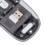 Transparente Ratón gris USB compacto tri-modo de 400mAh 15