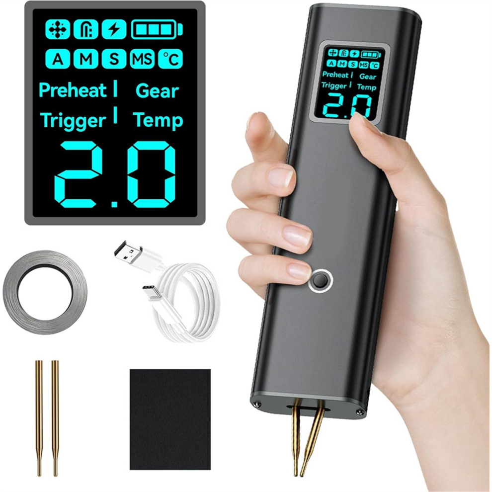 Battery Spot Welder, Battery Welder 99 Gear Handheld Spot Welder 4711242033645