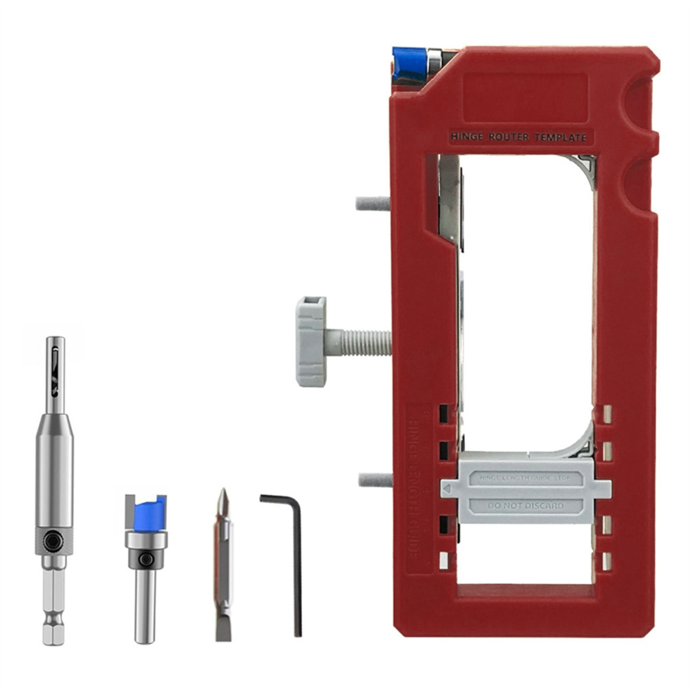 Door Hinge Jig For Easy Door Hinge Installation Mortiser 4711242034529