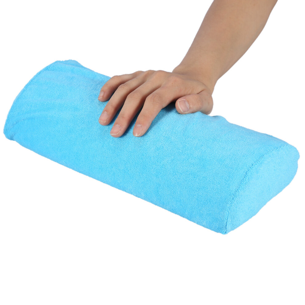 Blue Lake Hand Rest Cushion For Nail Art & Manicure, Soft Sponge Pillow