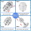 4PCS 20 Bühne Dusche Filter Ersatz Dusche Filter Elemente 5