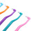 12Pcs Double Sided Cat Toothbrushes, Curved Handle, 6 Colors 9