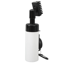 Golf-Wasserbürste mit Nylonborsten, 160 ML abnehmbarer Wasserflasche, Wasserspritze, Golf-Reinigungswerkzeug mit ausziehbarem Seil und Schn
