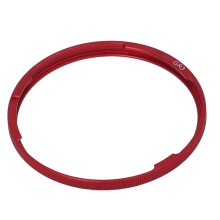 Aluminiumlegierungs-Linsen-Dekorationsring für GR3 Rot, Schutz-Klickverschluss