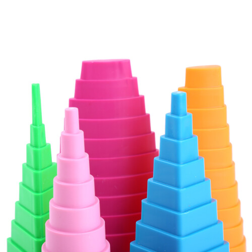 Multi-Color 5 Shapes Paper Quilling Border Buddy Tool for Creative DIY Projects
