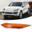 orangene Seitenmarker-Abdeckung Cayenne 958 2011-2014 4