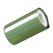 Grüner PET-Handtuchspender 200 g 10,5 x 11 x 20,5 cm