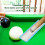 Blauer Aluminium-Pool-Cue-Tip-Schleifer 91x28x6mm 11