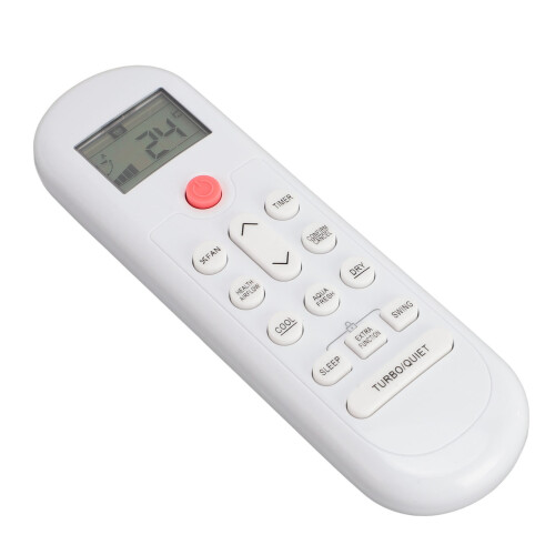 Télécommande blanche 0010404555A/B 2xAAA pour unité de climatisation