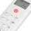 Telecomando per condizionatore d'aria 0010404555D Bianco 2xAAA 10