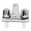 Robinet cascade RV chromé, filetage de 20 mm, 1 trou. 1
