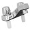 Robinet cascade RV chromé, filetage de 20 mm, 1 trou. 16