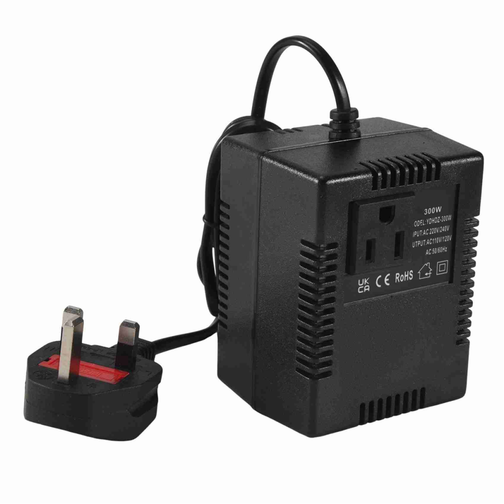 300W Voltage Converter 220V To 110V Transformer Adapter Uk Plug 4711242087907