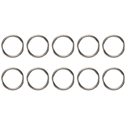 Anéis de metal para macramê de 2 polegadas para cabides de plantas de macramê Kit de macramê