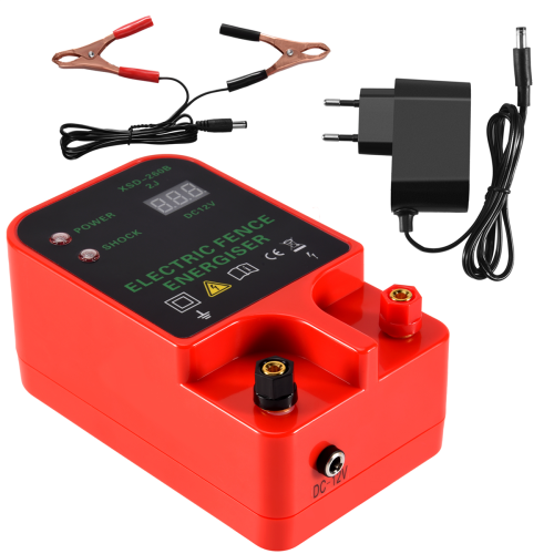 Elektrische omheining veehouderijcontroller LCD-scherm EU-stekker 1