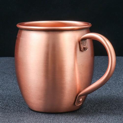 530ML 100% Pure Copper Mug Mug Drum Cup Cocktail Cup, B 2