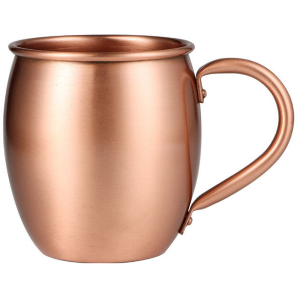 530ML 100% Pure Copper Mug Mug Drum Cup Cocktail Cup, B