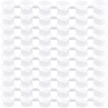 10 Strips 60 Pots Empty Paint Pots Painting Supplies for Classroom