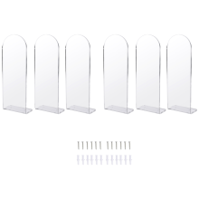 Floating Shoe Display Stand - 6 Shoe Shelf