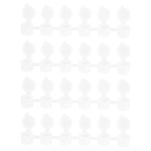 80 bandes 480 pots de peinture transparents pour peintures et art (3 ml)