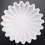 Fluted Ruffle Decorative Bowl -Decor for Living Room Styling, Small-A 7