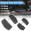 Motorcycle Universal Rear Passengers Footrest Pedal 2