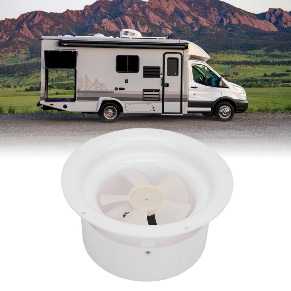 Universal Solar Roof Vent Fan For Rvs Boats Trailers & Camping Cars 4401334489251