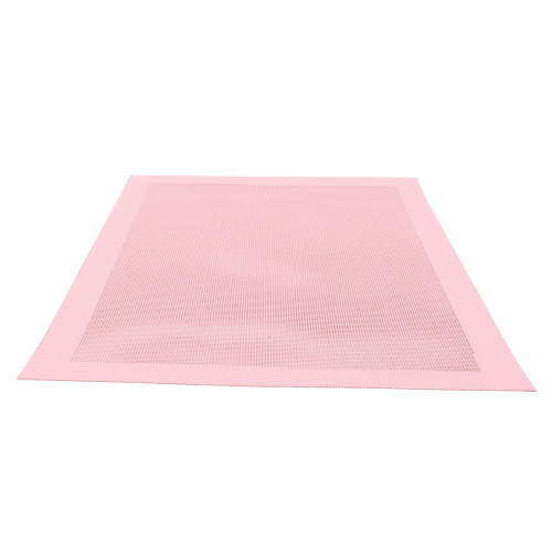 Perforated Baking Mats,2PCS Pink Silicone Mat for Half Sheet 1