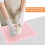 Perforated Baking Mats,2PCS Pink Silicone Mat for Half Sheet 5