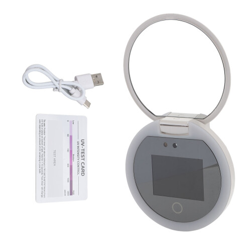 Rechargeable 3.5in UV Mirror 2X Magnifying with LED Light and Folding Design 2