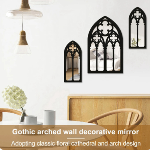 Gothic Mirrors Wall Decor Arched Decor Mirror Wall Mounted Room Decor 2