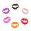Silicone Glass Wine Label Recognizer Glasses Tea Cup Marker Lips 1