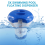 5PCS Swimming Pool Floating Chlorine Tablet Dispenser 5