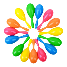 Maracas per bambini da 25 pezzi, mini maracas colorate, giocattolo