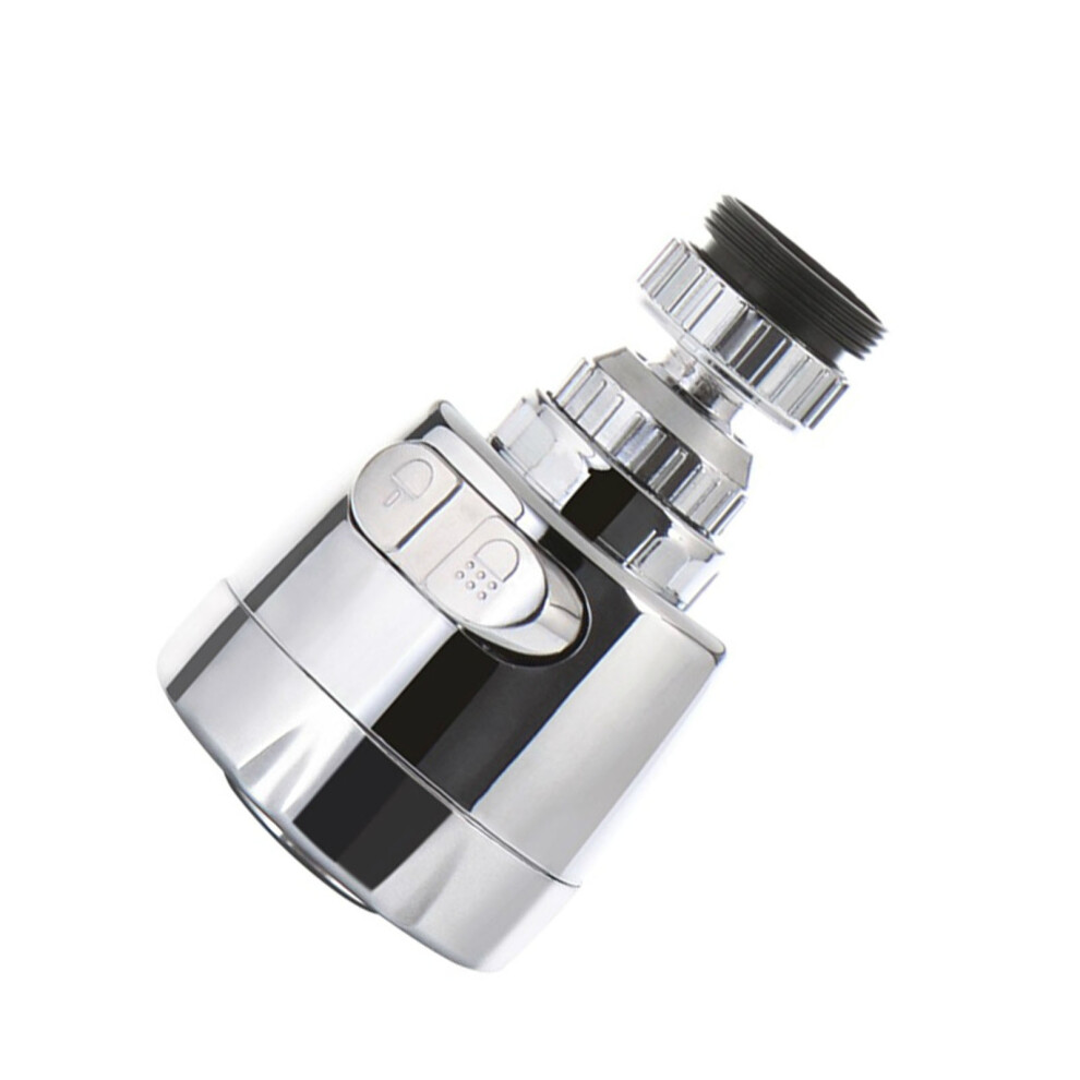 Stainless Steel Kitchen Faucet Extender 360 Rotatable Splash Proof Filter Nozzle 3421334497538
