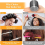 43 pezzi bigodini per capelli con clip, bigodini per capelli con 3 misure 6