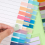 7400 Sheets Transparent Sticky Notes Self-Adhesive Book Marker 5