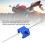 Universal Blue Chain Alignment Tool for Motorcycles and ATVs Durable 5