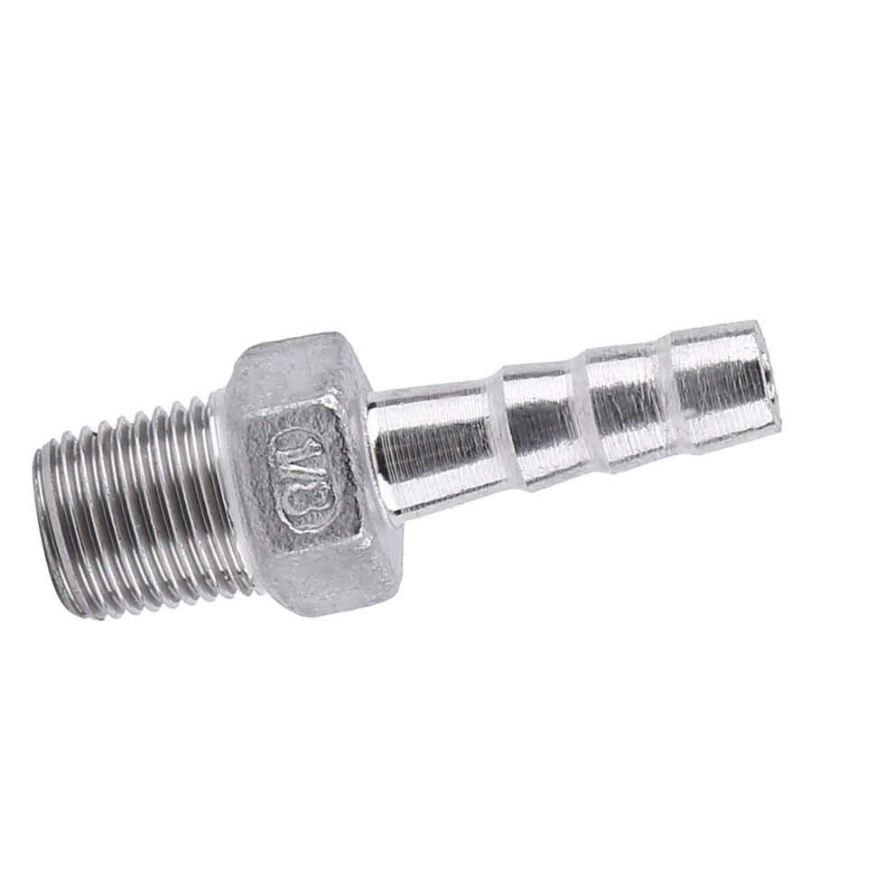 Bsp Male Thread Pipe Fitting Barb Hose Tail Connector 1/8"X6mm 7631334498886