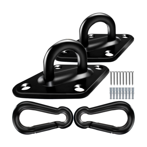 1700lbs Heavy Duty Hammock Hooks,2X M10 Stainless Eye Hooks